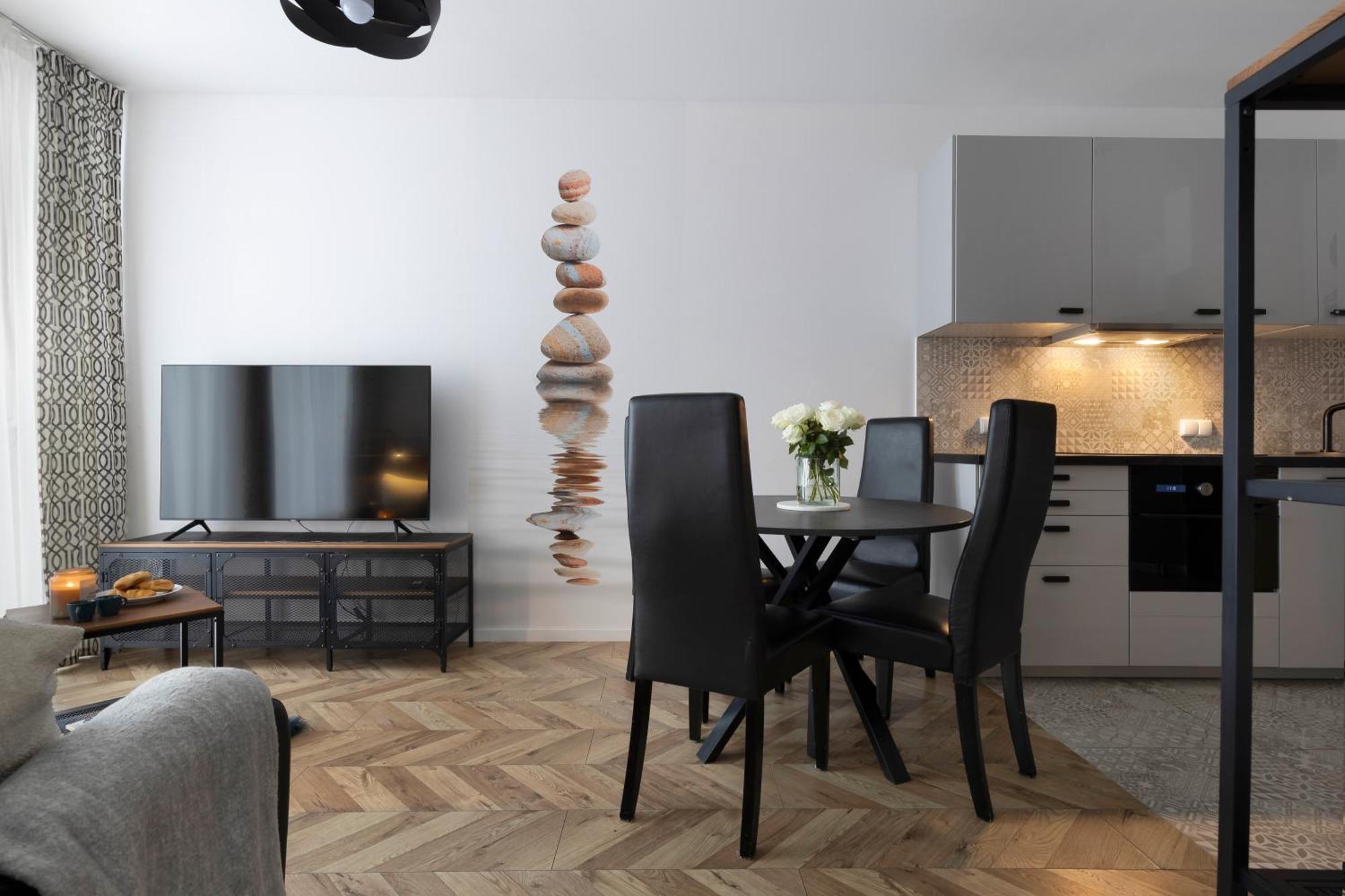 Elite Apartments Chlebova Premium Danzica Esterno foto