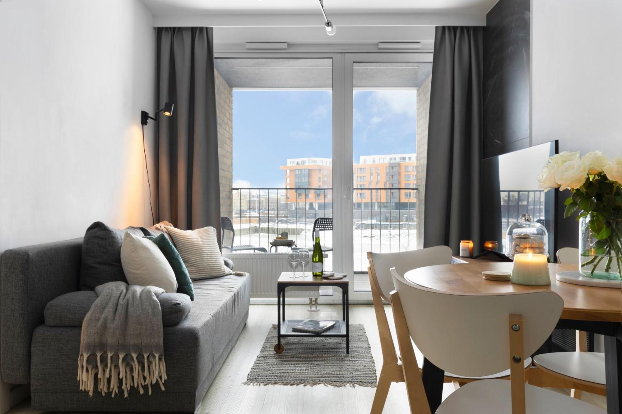 Elite Apartments Chlebova Premium Danzica Esterno foto