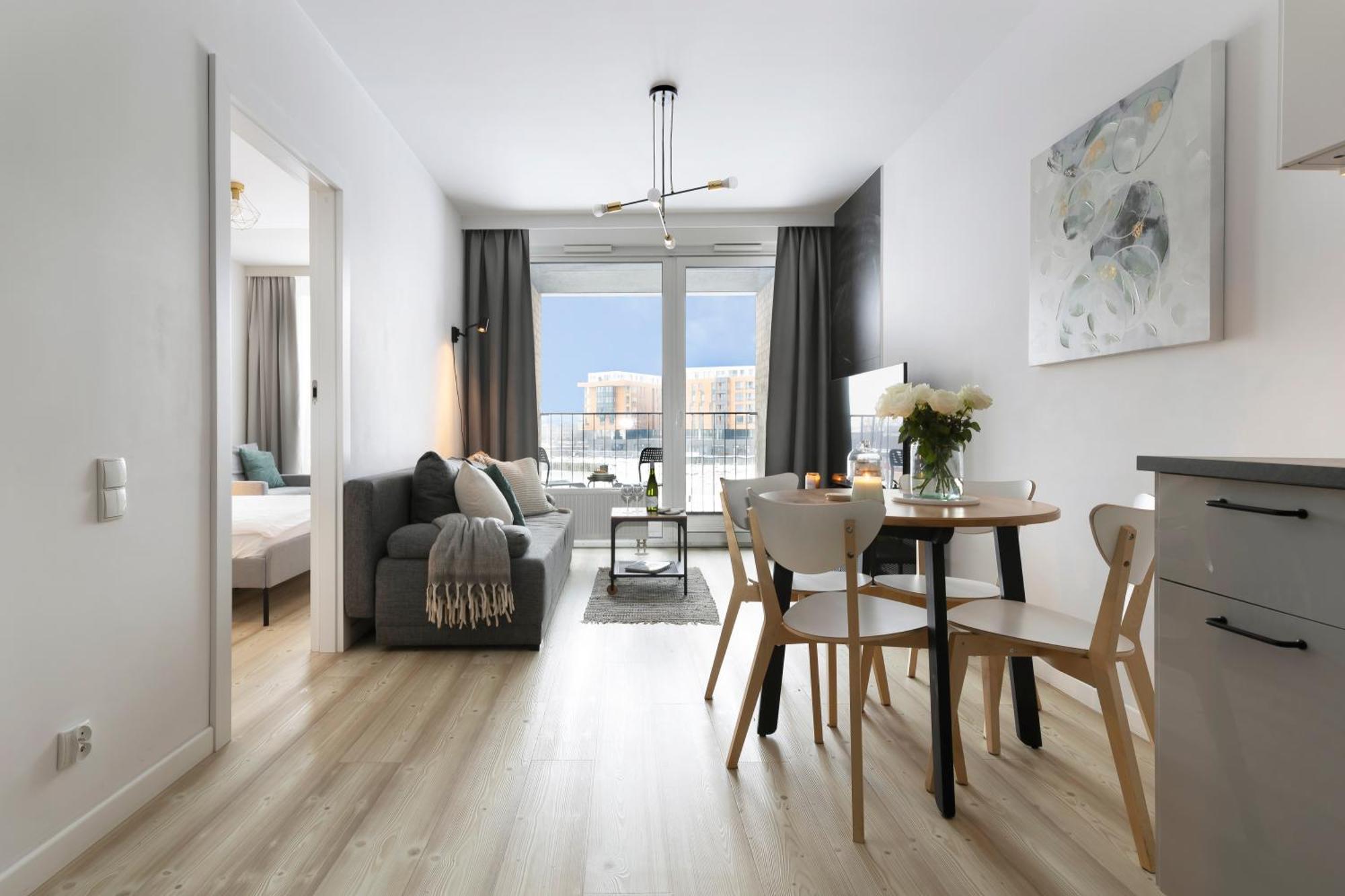 Elite Apartments Chlebova Premium Danzica Esterno foto