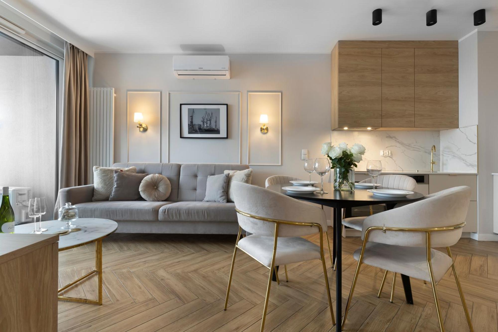 Elite Apartments Chlebova Premium Danzica Esterno foto