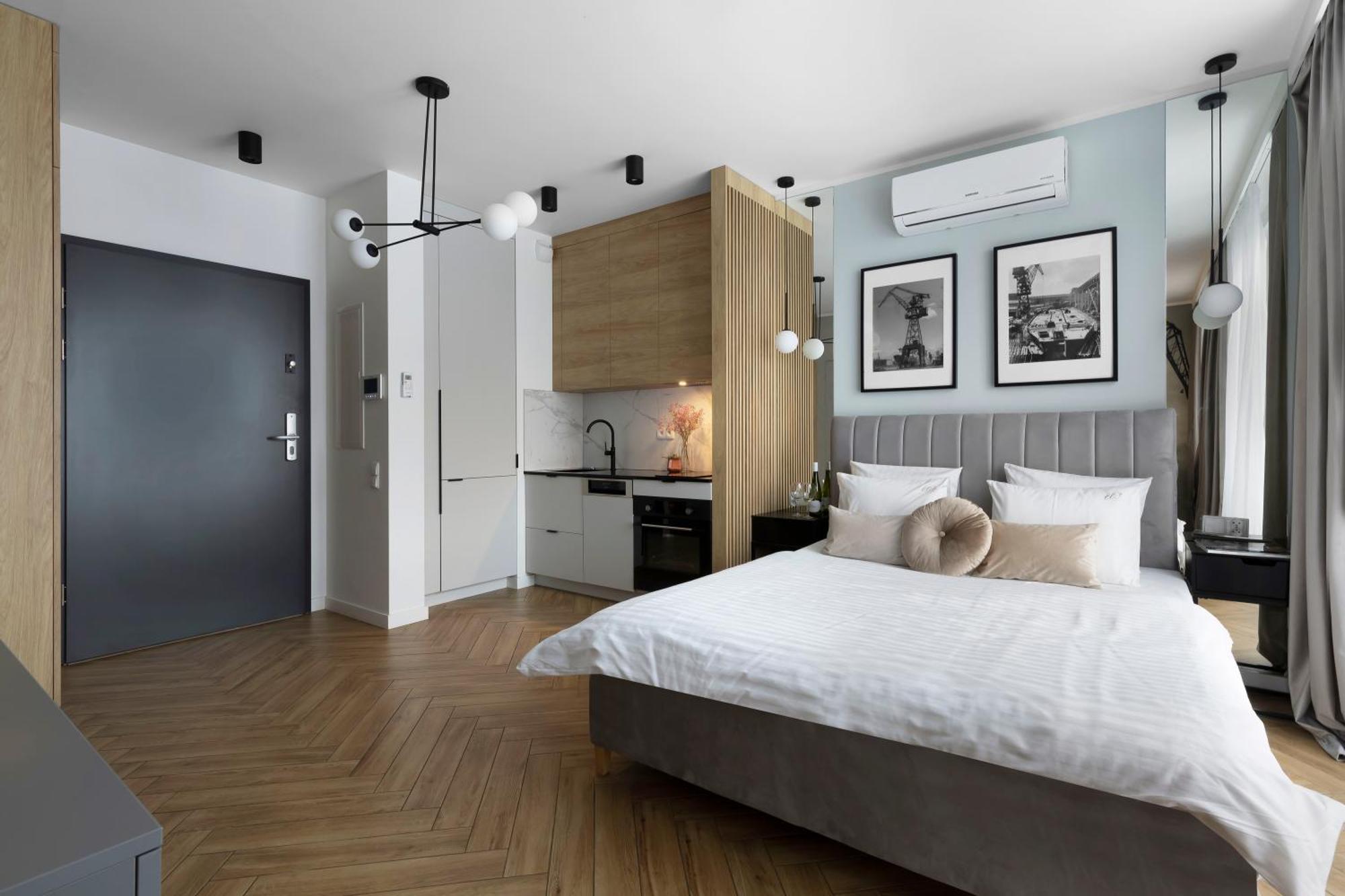 Elite Apartments Chlebova Premium Danzica Esterno foto