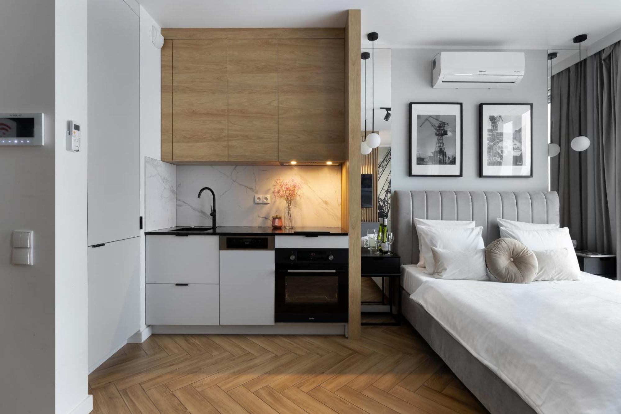 Elite Apartments Chlebova Premium Danzica Esterno foto